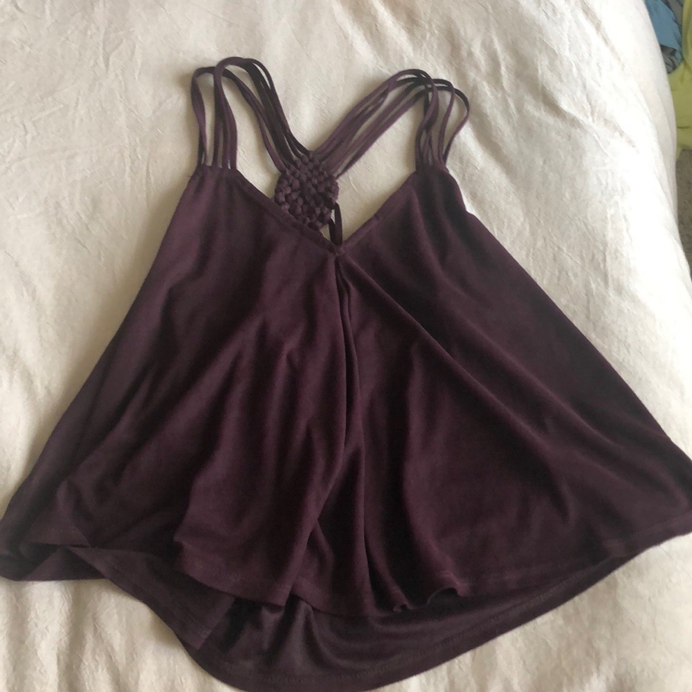 flowy crop top